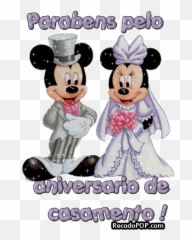 Felicidades Ao Casal - Recados Para Facebook Mickey Minnie Wedding Gif Emoji,Imagens Emoticons Casal