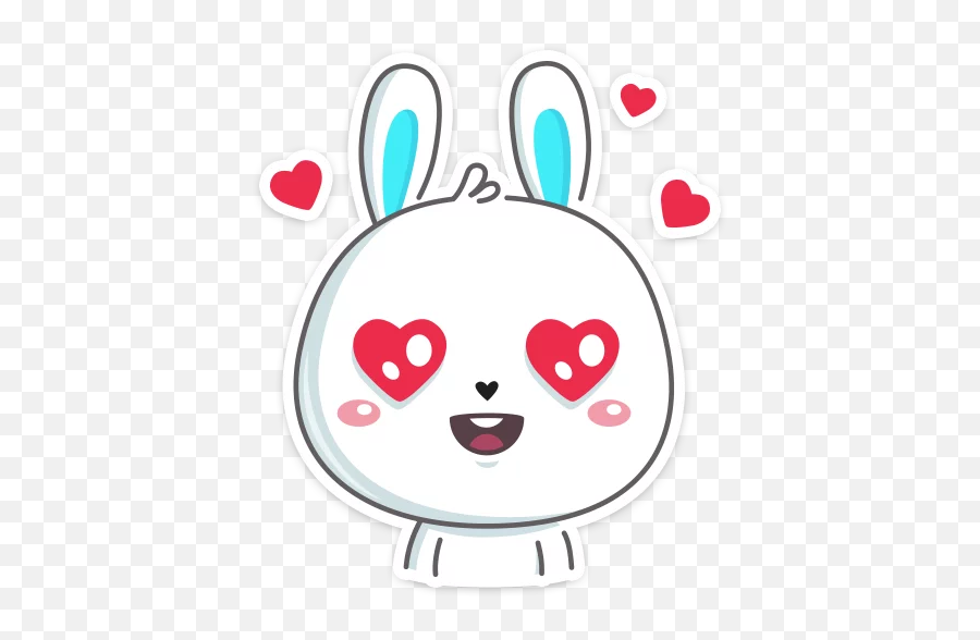 Telegram Sticker 9 From Collection Rabbit Emoji,Cony Emoticon Line