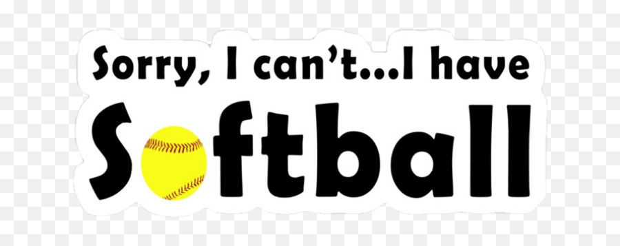 Softball Sticker - Webasto Emoji,Softball Emojis