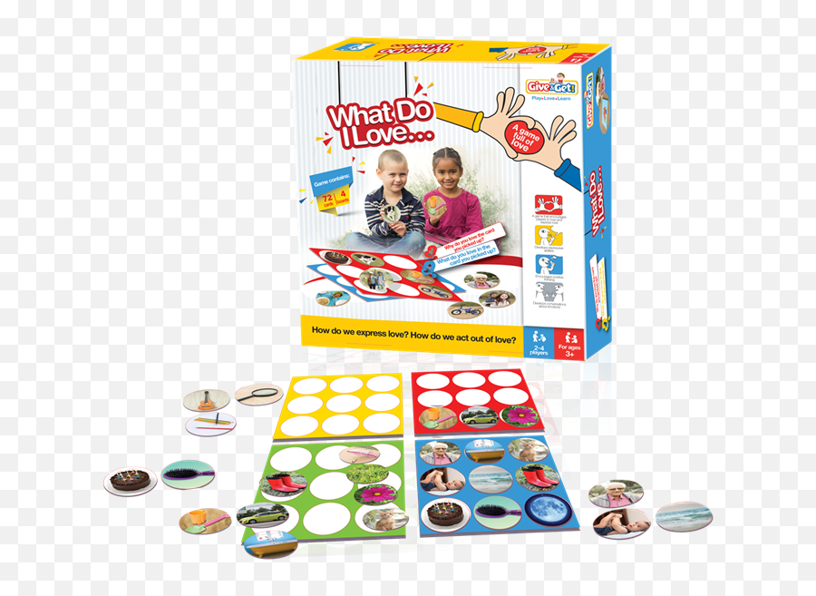 What Do I Love - Our Board Games Giveu0026get Games Play Emoji,Emotions Board Game
