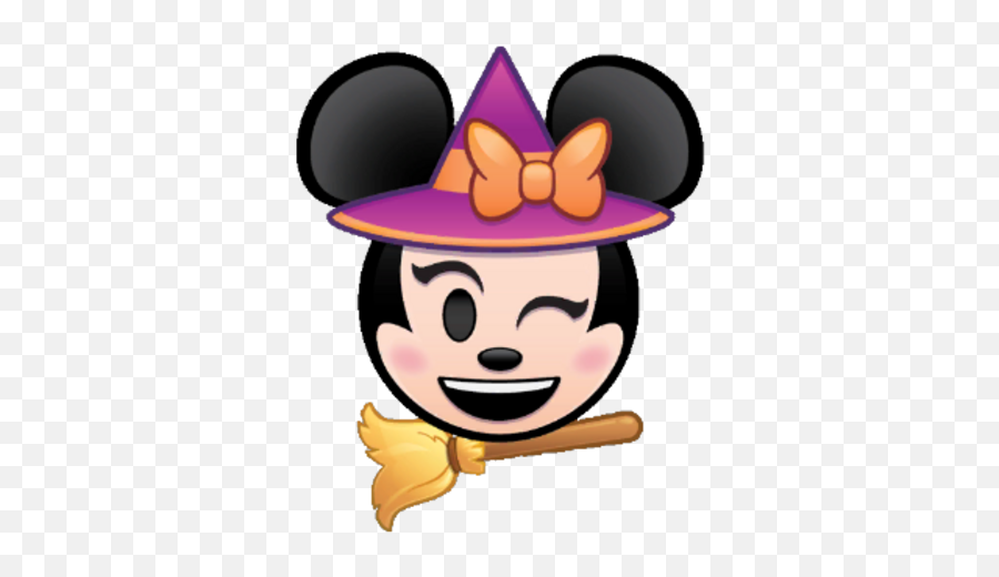 Witch Minnie Disney Emoji Blitz Wiki Fandom - Happy,Magic Hat Emoji