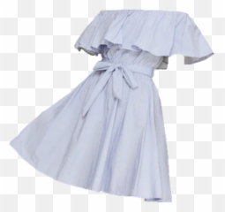Dress Outfit Aesthetic Blue Sticker - Basic Dress Emoji,Blue Emoji Outfit