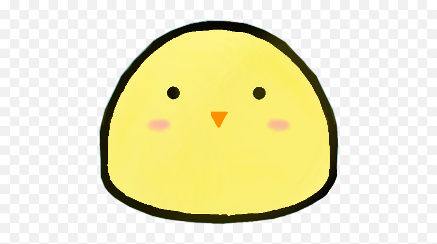 Duck Chicken Chibi Animal Pet Sticker By Serene - Happy Emoji,Chibi Emoticon