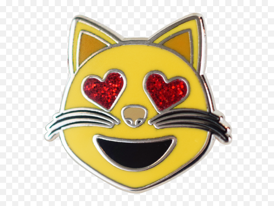 Download Hd Cat Emoji Pin - Happy,Instagram Emoji