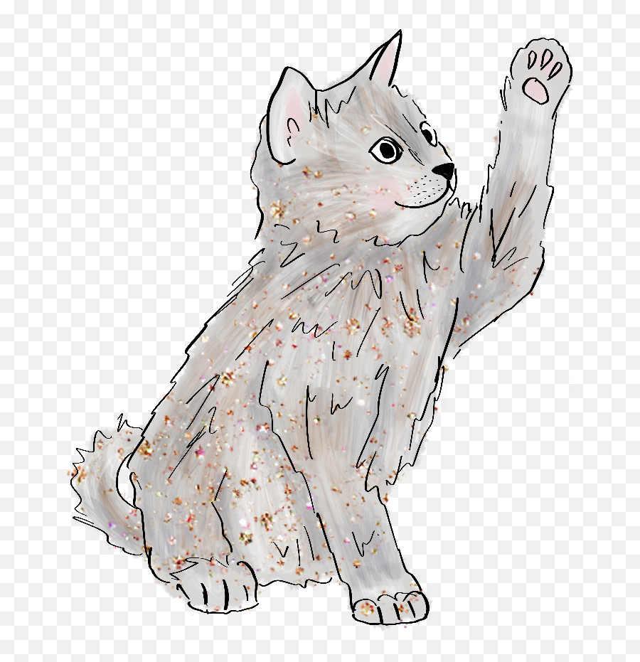 Cat Kitten Furryfamily Sticker By Stacey4790 - Soft Emoji,Gray Cat Emoji