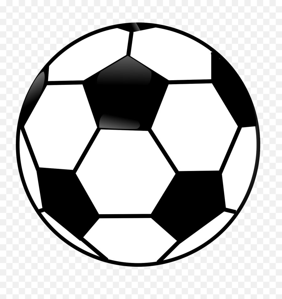 Futbol Decoracion Fiesta - Black And White Ball Clipart Emoji,Soccer Ball Girl Emoji