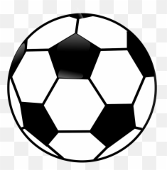 Futbol Decoracion Fiesta - Black And White Ball Clipart Emoji,Soccer Ball Girl Emoji