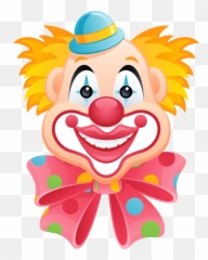 Clown Png Images Clown Emoji Transparent Free Clipart - Happy Clown Face,Joker Discord Emoji