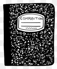 160 - Clipart Black And White Notebook Emoji,Spock Emotions Poster