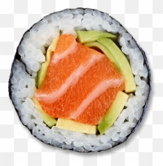 Sushi Slice Transparent Png - Sushi Png Emoji,Whatsapp Emoticons Sushi