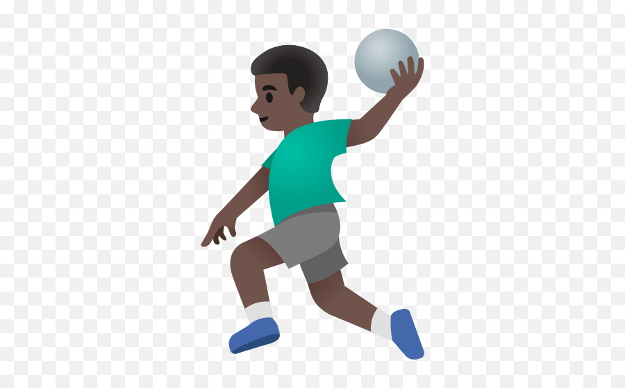 U200d Man Playing Handball Dark Skin Tone Emoji,Emojis To Put By Your Boyfriends Name