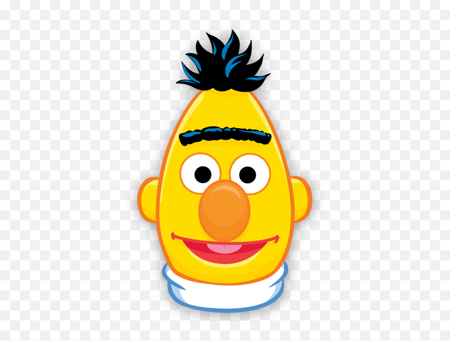 Kids - Bert Clipart Emoji,Sesame Street Emotions Faces