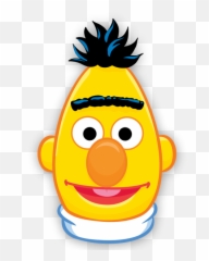 Kids - Bert Clipart Emoji,Sesame Street Emotions Faces