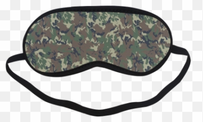 Forest Camouflage Pattern Sleeping Mask Id D379411 - Transparent Sleeping Mask Emoji,Camouflage Emoticon