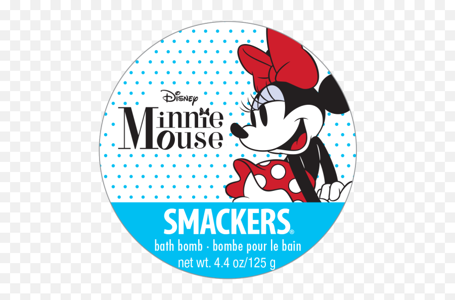 Smackers Disney Bath Bomb - Minnie Fictional Character Emoji,Bomb Emojis Png