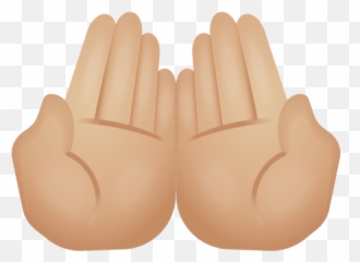 Palms Up Together Medium Light Skin - Sign Language Emoji,Medium Skin Tone Elf Emoji
