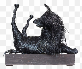 Last Attempt 27x33x33 4 - Animal Figure Emoji,Sculpture Distress Emotion
