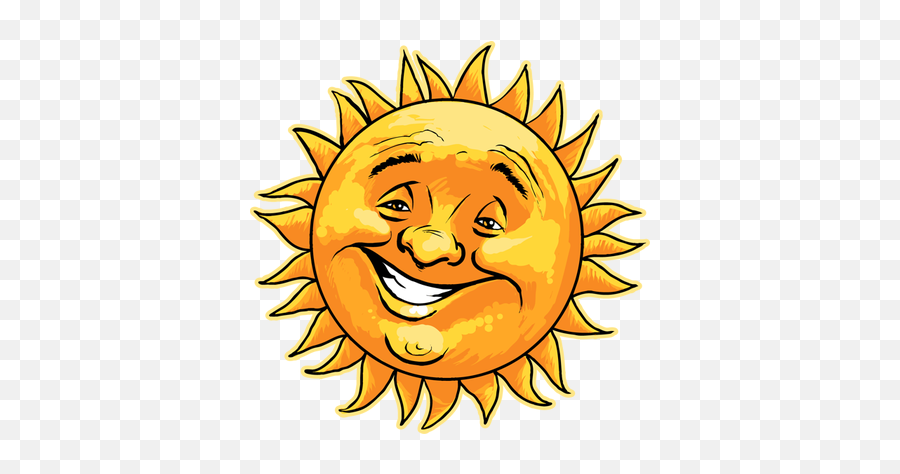 Pin - Sun Faces Emoji,Binding Of Isaac Emoticon Happy