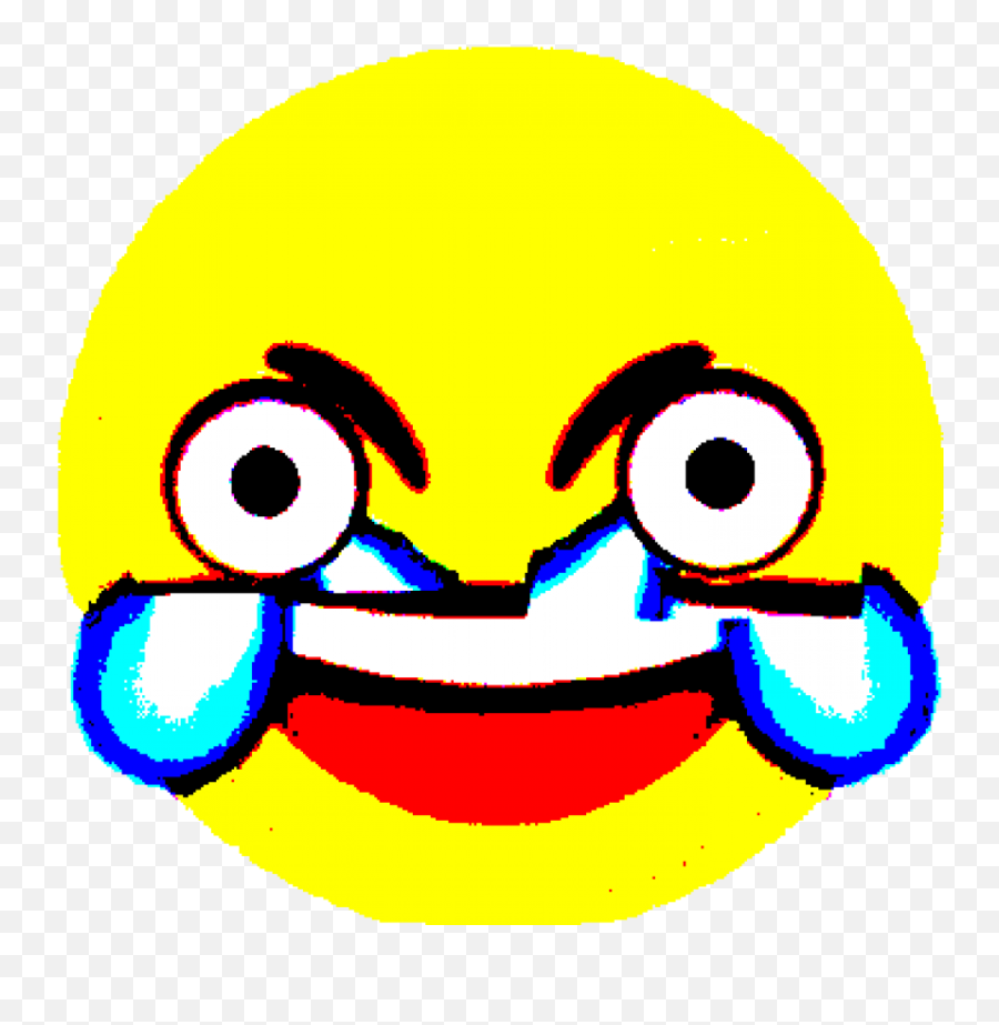 Download Open Eye Crying Laughing Emoji - Angry Laughing Crying Emoji,Crying Emoji