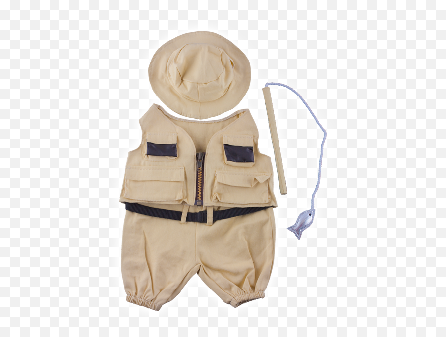 Fisherman Outfit - Clothes For Teddy Bears Emoji,Celery Emoticon Copy And Paste