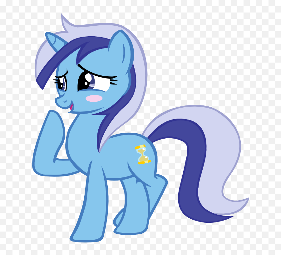 Minuette Blushing By Ironm17 - D951xnh Mlp Minuette Singing Happy Minuette Vector Emoji,Sparkles Sing Emoji