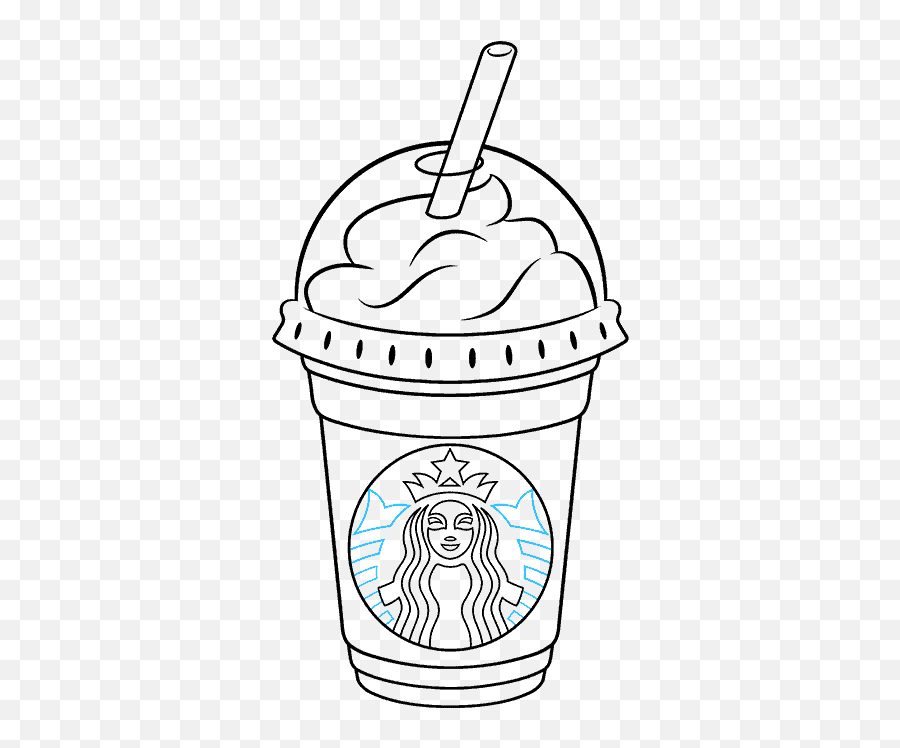 Drawing Tutorial Easy Easy Drawings - Coloring Pages Of Coffee Starbucks Emoji,Funny Starbucks Emojis Birthday Invitations Printables