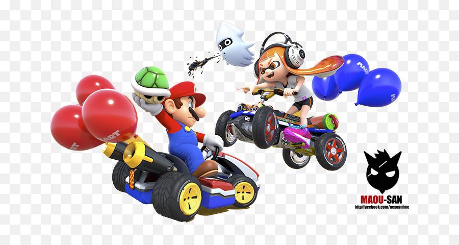 Render Mario Kart 8 - Mario Kart 8 Deluxe Emoji,Mario Kart Squid Emoticon