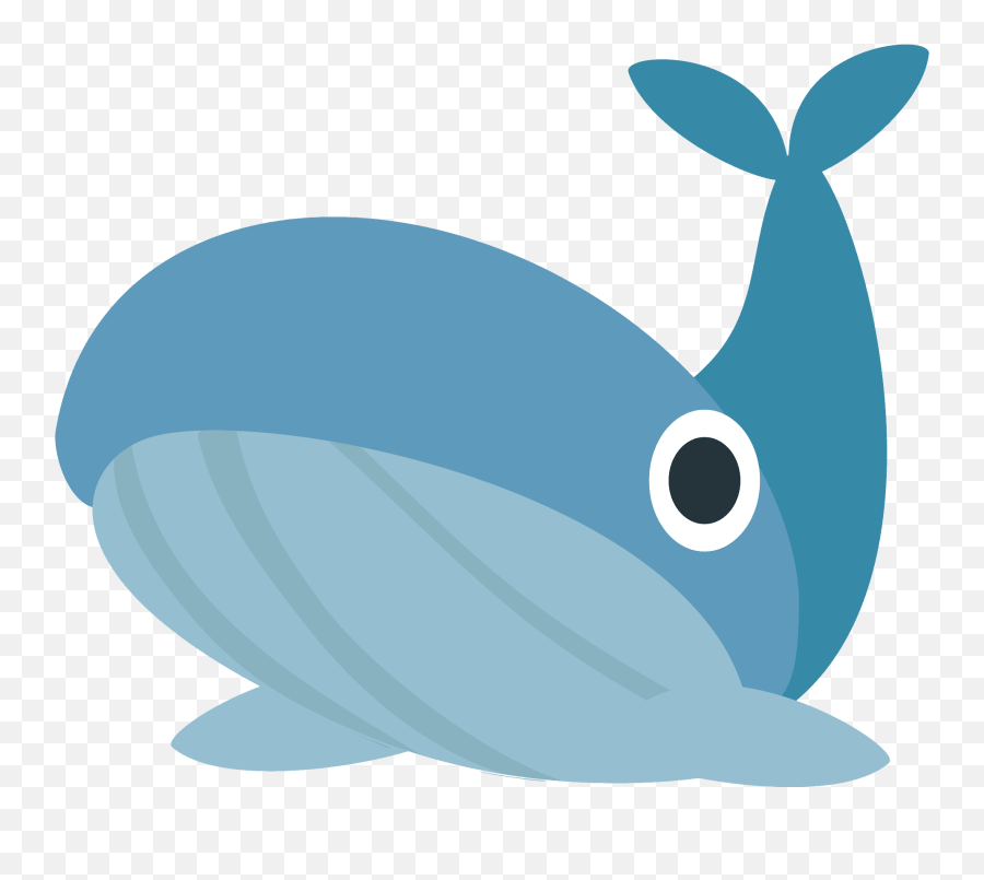 Whale Emoji Clipart - Bottlenose Dolphin,Free And Whale Emoji