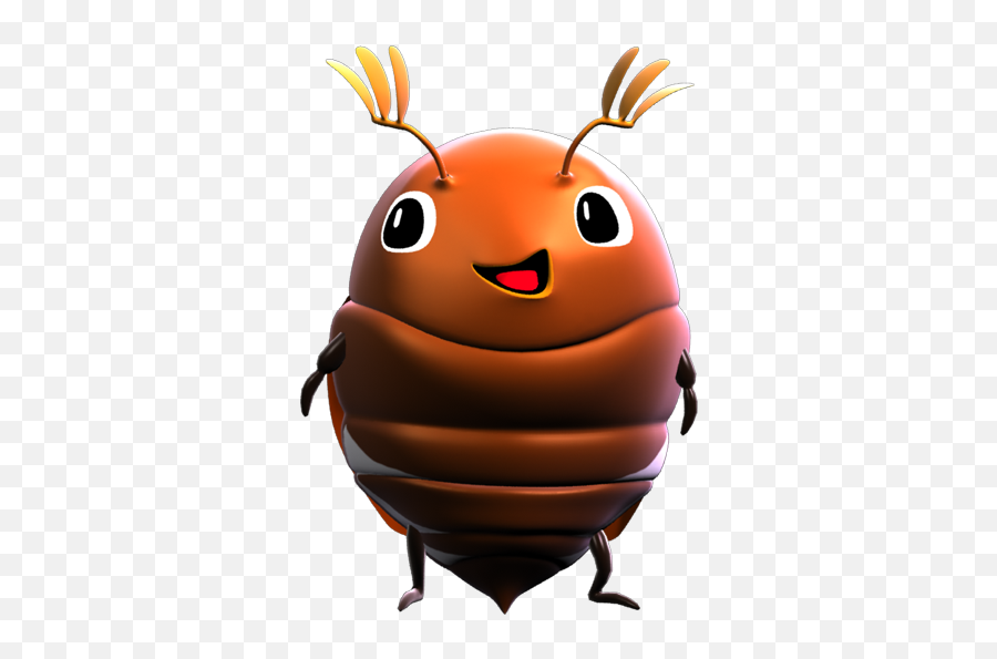 Cartoony Insect Characters Inspired By Japanese Stuff - Happy Emoji,Insect Animated Emoticon