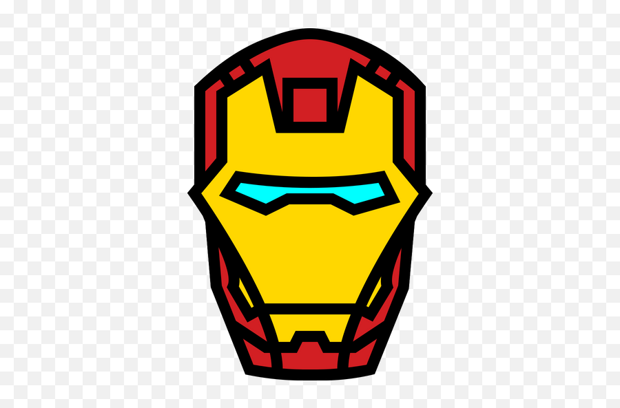 Free Iron Man Colored Outline Icon - Available In Svg Png Iron Man Icon Logo Emoji,Marvel Emojis Discord