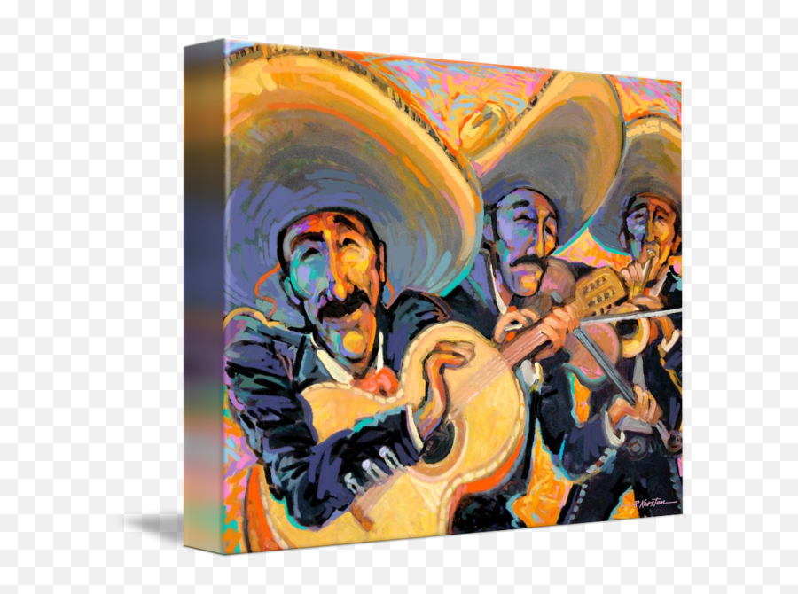 Mariachi Rhythum By Rick Kersten - Fine Arts Emoji,Facebook Emoticon Mariachi