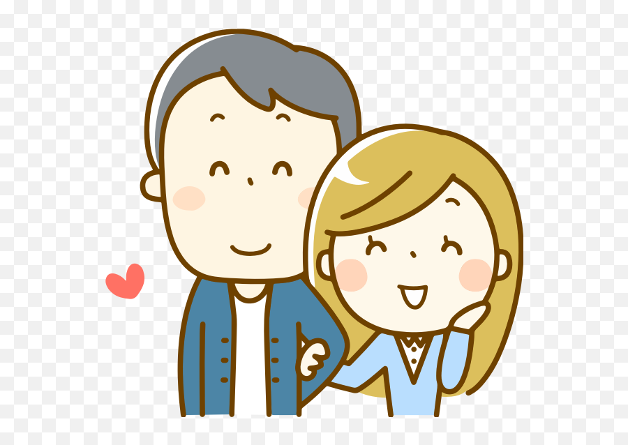 Happy Couple In Love - Girlfriend And Boyfriend Clipart Emoji,Happy Human Emotion Cut