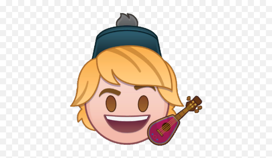 Kristoff Disney Emoji Blitz Wiki Fandom - Happy,Guitar Emoji Png