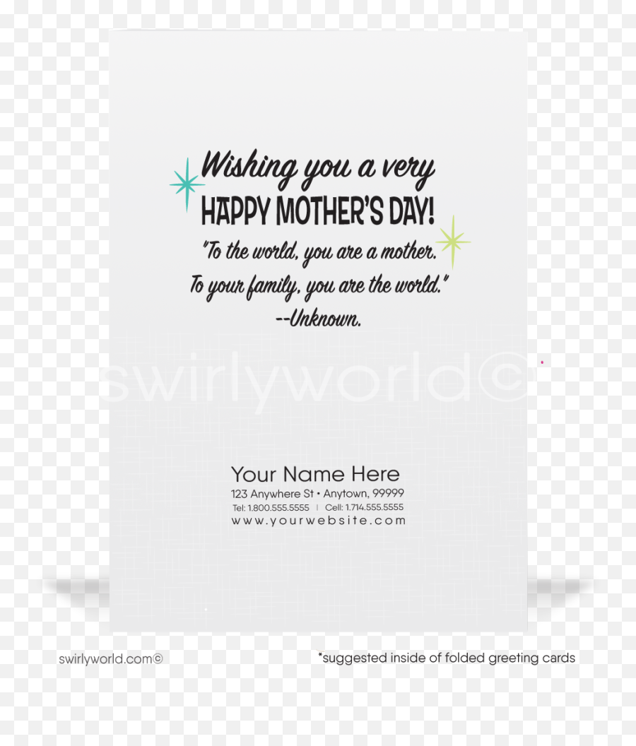 Humorous Business Happy Motheru0027s Day Cards For Customers Emoji,Religious Mothers Day Emoticons