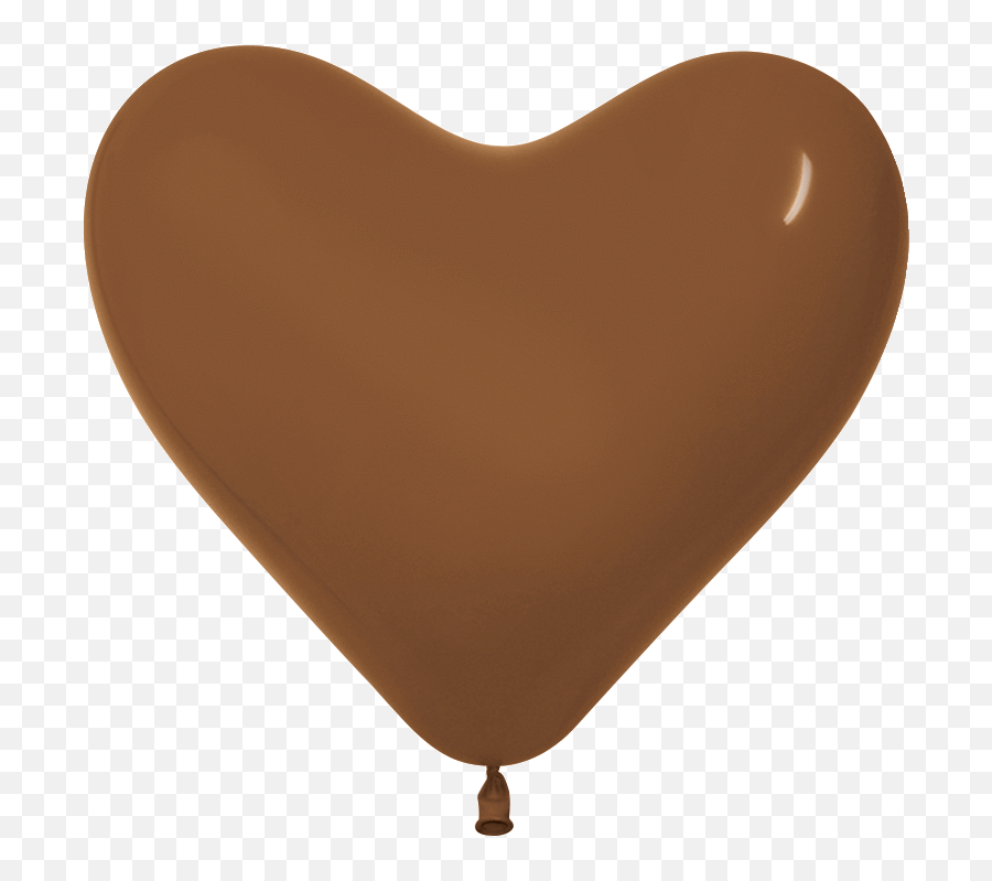 Deluxe Caramel Heart 16u2033 Latex Balloons 50 Count Emoji,Caramel Emoji