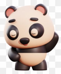 Pet Animals Barn 3d Illustrations Designs Images Vectors Emoji,Panda And Penguin Emoji