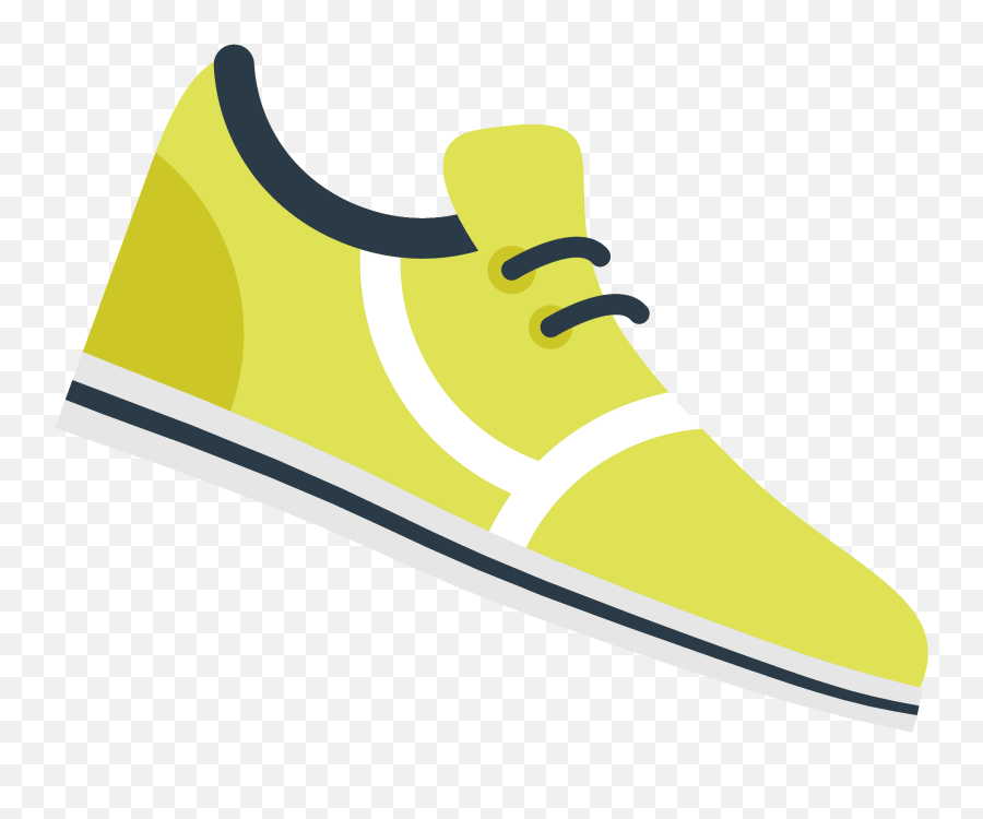 Running Shoe Emoji Clipart Free Download Transparent Png - Plimsoll,Emoji Clothes And Shoes