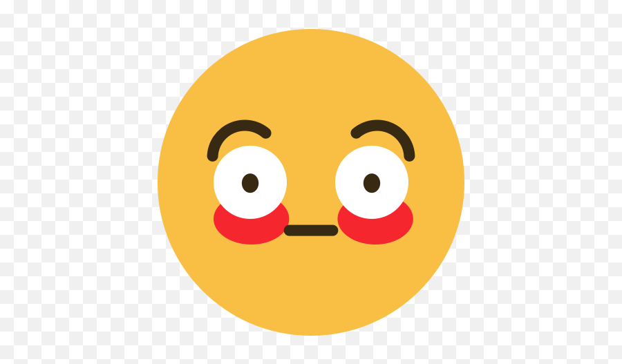 Emoji Emotion Face Feeling Shy Icon - Happy,Bashful Emoji