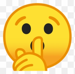 Shushing Face Emoji Mean - Shoosh Emoji,B Emoji