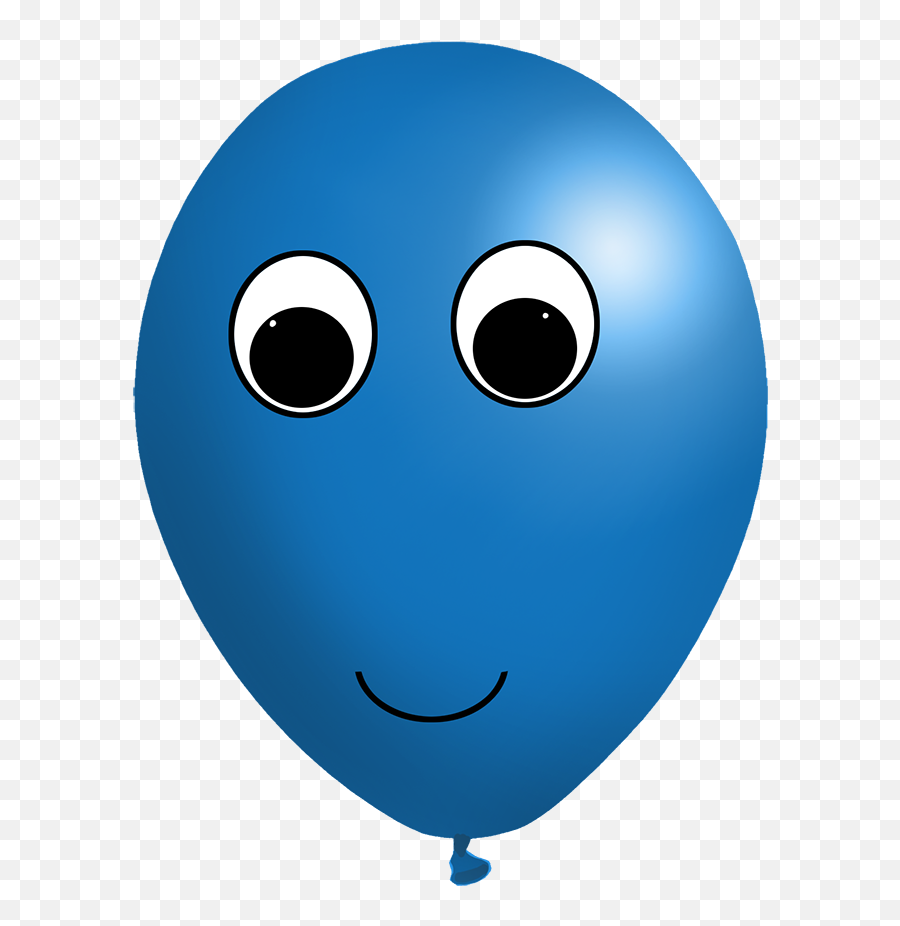 Balloon Clipart - Balloon Face Png Emoji,Emoticon Balloons