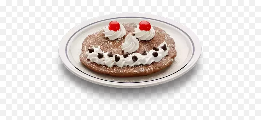 Eat Adult - Ihop Smiley Pancake Emoji,With A Crumb Of Bread Or Of Cheese Can Create More Emotion Than With Caviar