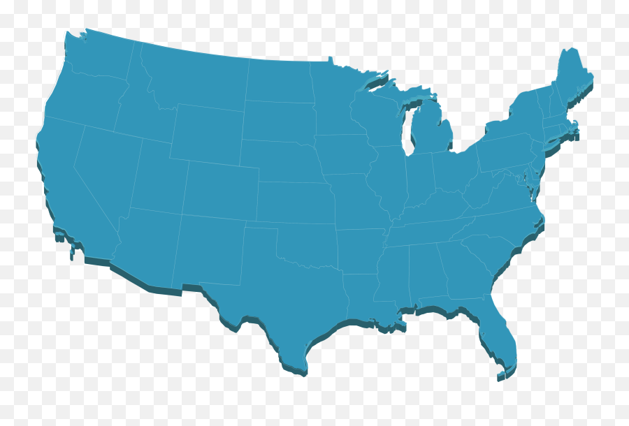Usa Map Png - United States Transparent Background United States Map Transparent Background Emoji,Usa Emoji Map
