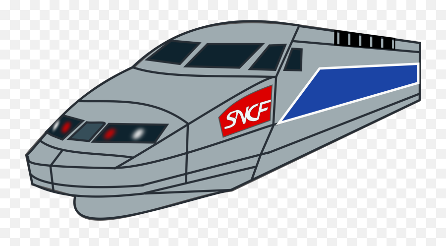 Free Bullet Train Clipart Clipart And Vector Image - Clipartix Clipart Tgv Emoji,Train Emoji Png