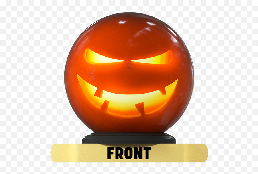 Mad Pumpkin - Plasma Bowling Ball Emoji,Facebook Zombie Emoticon