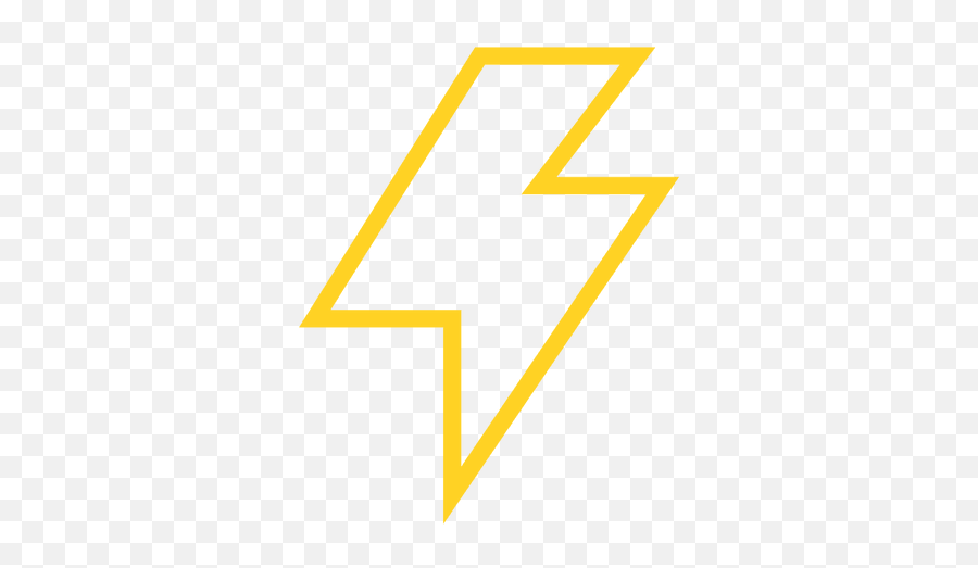 Lightning Bolt Stroke Icon - Icon Raio Png Emoji,Lightning Bolt Emoji Transparent