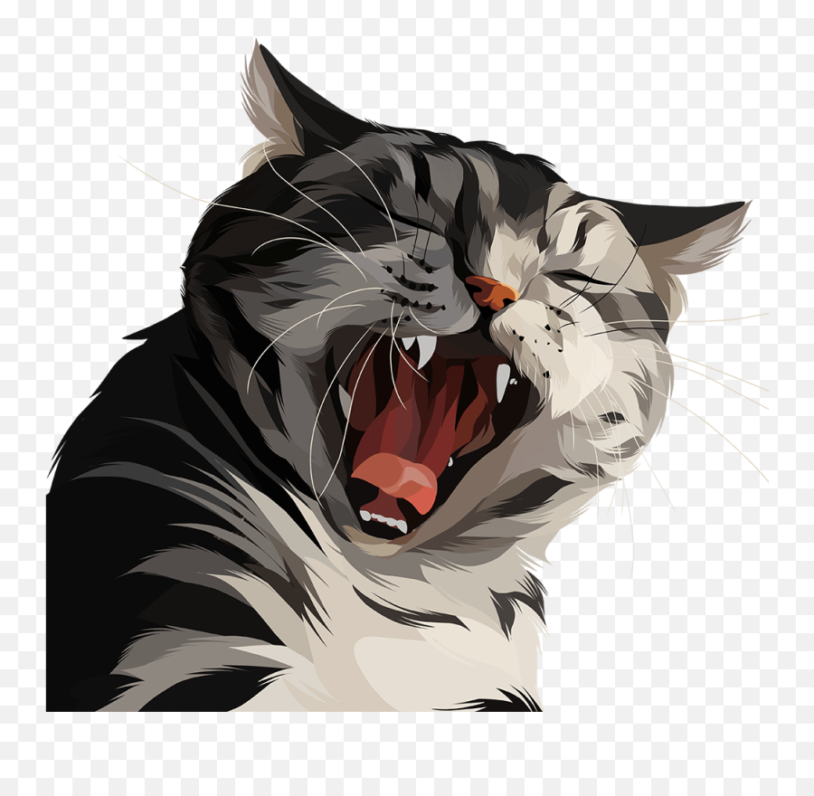 Lottes Leben - Seite 2 Von 7 Ein Katzenleben In Falkensee Cat Yawns Emoji,Emoji Kussen