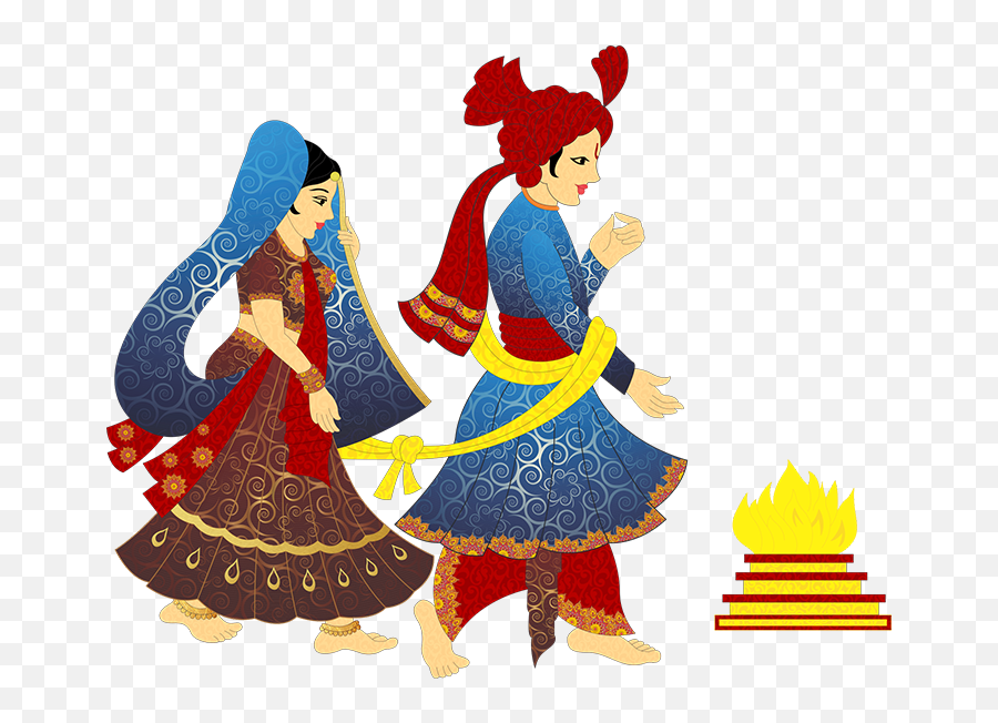 Indian Bride And Groom Png U0026 Free Indian Bride And Groompng - Marriage Indian Wedding Clipart Emoji,Bride Groom Emoji
