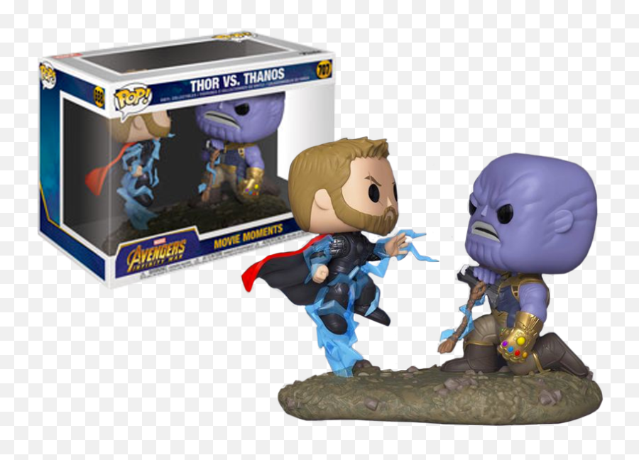 Thor Ragnarok Thor Vs Thanos - Game And Movie Thor Vs Thanos Funko Emoji,Avengers.infinity War Emoji