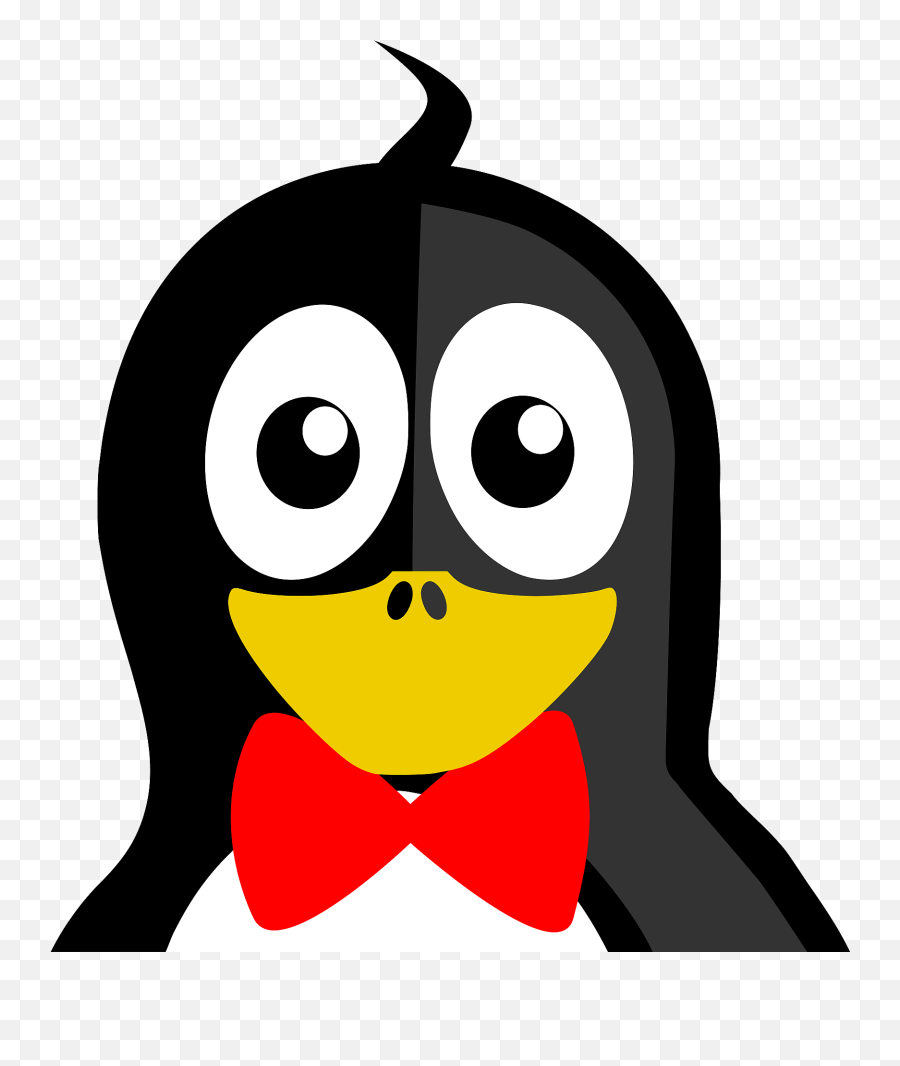 Bowtie Penguin Clipart - Funny Penguin Jokes For Kids Emoji,Bow Tie Emoticon