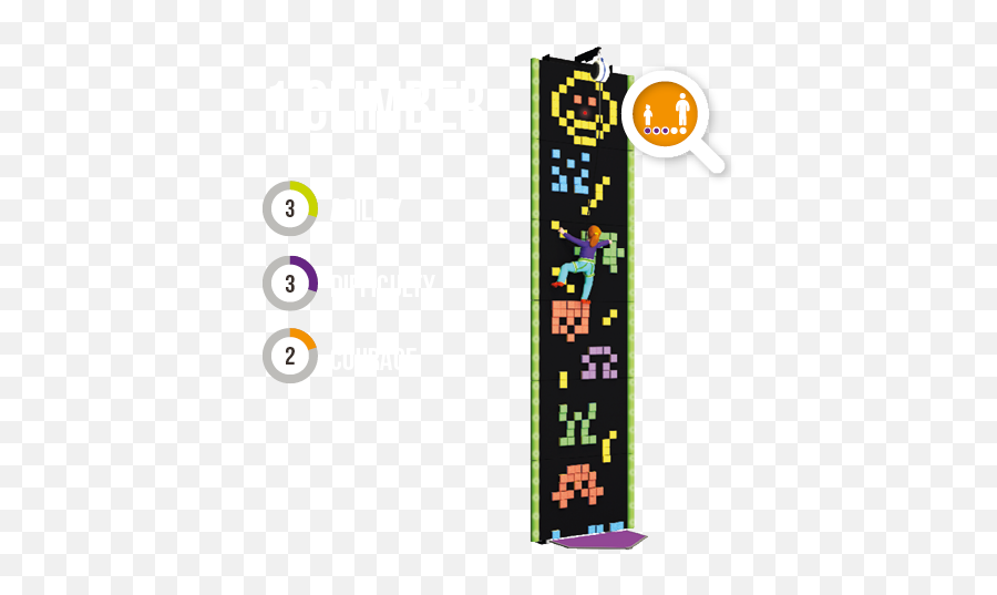Clip N Climb Fun Climbing Challenges - Dot Emoji,What Does The Alien In A Square Emoticon Mean